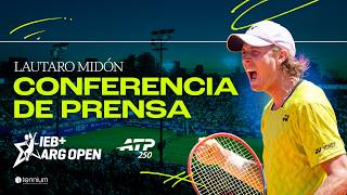 Lautaro Midón En Conferencia Ieb Abierto Argentina 2026
