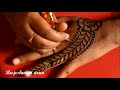 Simple arabic mehndi art deigns for hands 2018  new latest mehndi design  beautiful henna on hand