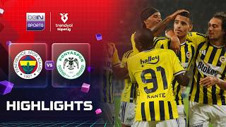 Fenerbahce 4-2 Konyaspor | Turkish Super Lig | Match Highlights screenshot 5