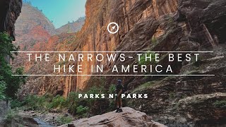 Hiking The Narrows (Zion National Park) in the Summer  BEST HIKE IN USA