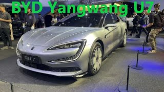BYD Yangwang U7 Large Luxury Sedan 👓 Beijing Auto Show