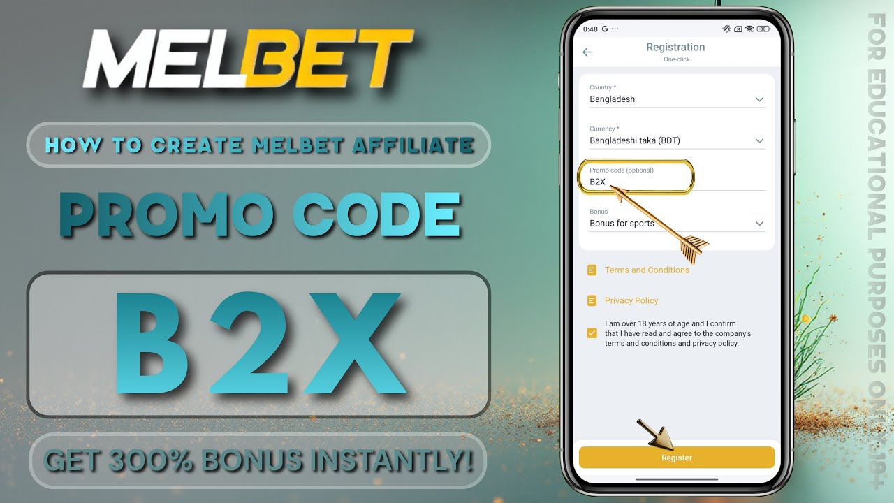 Melbet Promo Code 2026 🤑 Get 300% Bonus Instantly | Create Your Own Affiliate Promo Code