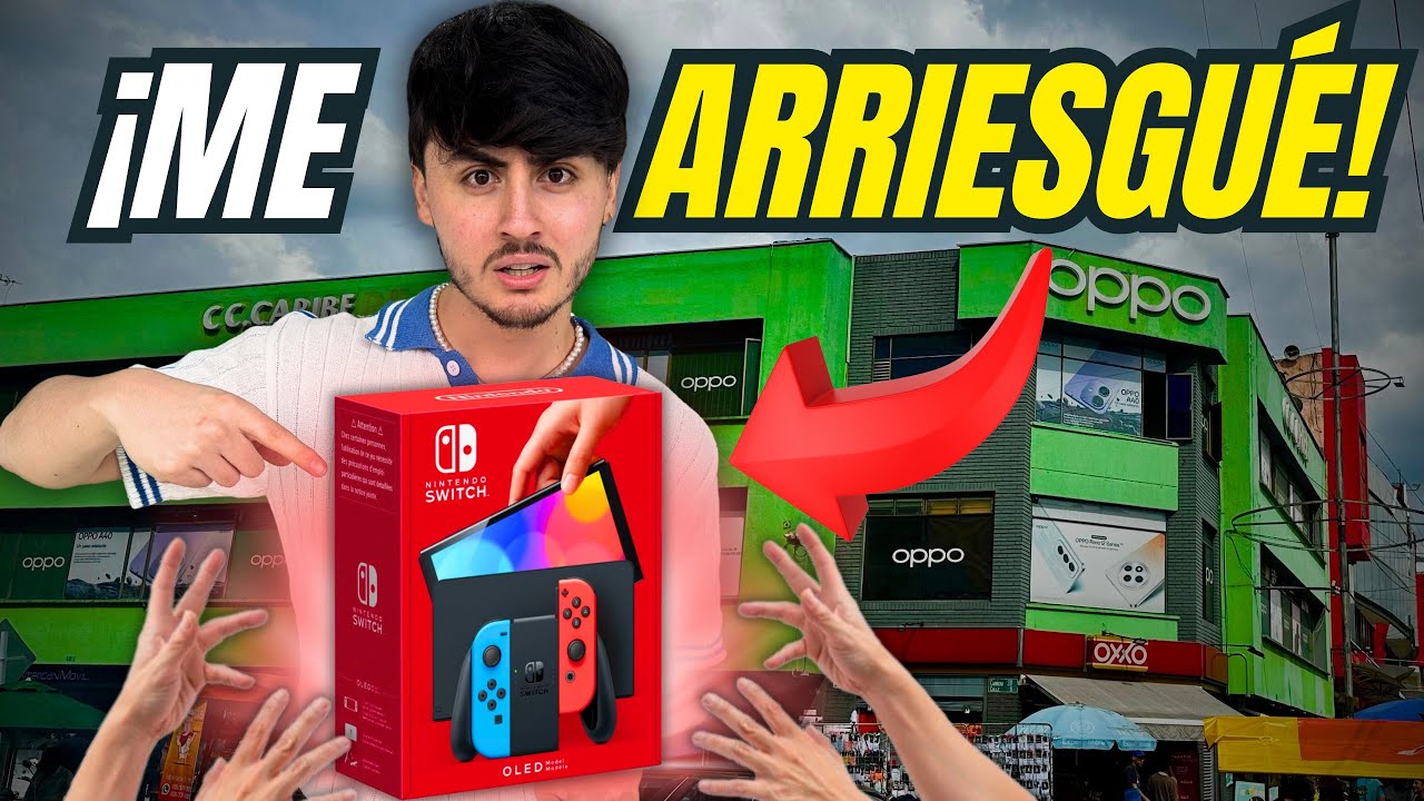 ¡COMPRÉ una NINTENDO SWITCH con MAGIA en SAN ANDRESITO! ⚠️ ¿GANGA o ESTAFA?