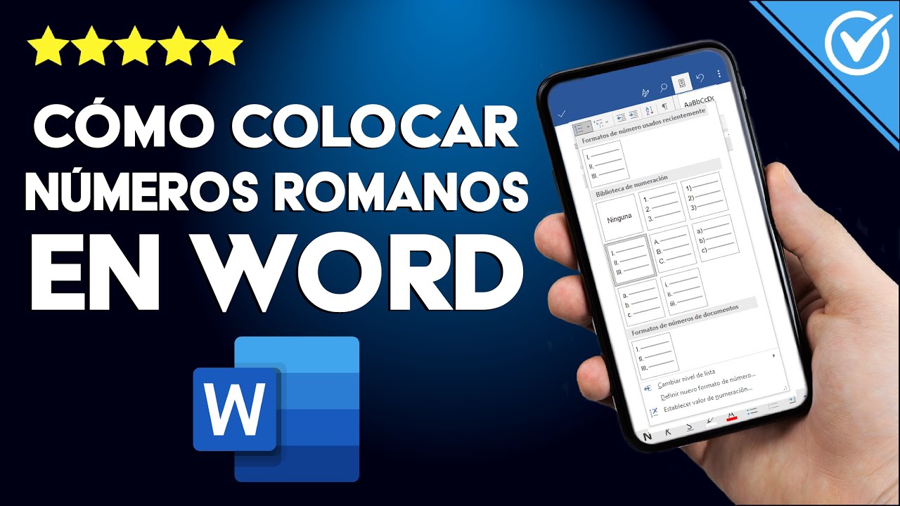 ¿Cómo Puedo Escribir Números Romanos en Word? - En mi Celular o PC ...