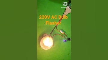 220V AC Bulb Flasher Circuit |Diy Project |#trending #viral #shorts |@Shaktitechshakti