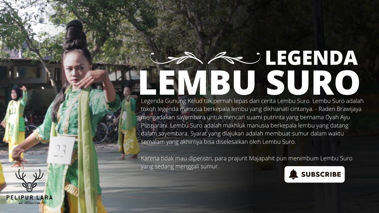 Dramatari : SUMPAH LEMBU SURO Legenda Gunung Kelud  | Gelar Seni dan Budaya Pelipur Lara 2023