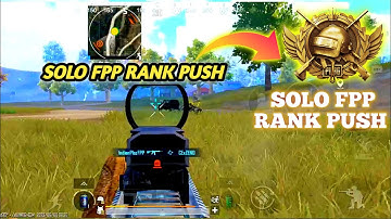 SOLO FPP Rank push for conqueror DAY 7 💥 #bgmisolofppconqueror #solofpprankpushtoconqueror #solofpp