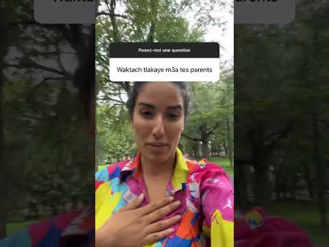 نسرين سماي ها علاش مزال متلاقيتش والديا قاع هاد المدة نسرين سماي 