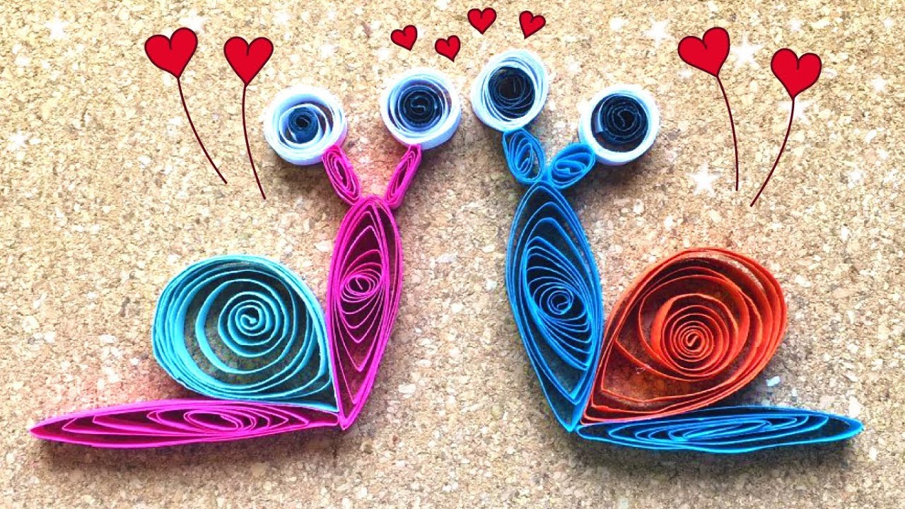 Fonkelnieuw Gekocht bij ACTION! * Quilling * slakken knutselen met papier SH-51