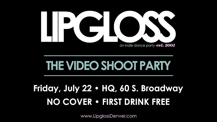 Lipgloss Video Shoot Promo