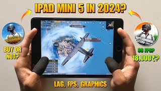 IPAD MINI 5 PUBG TEST WITH HANDCAM RECORDING 2024🔥 FULL HD 4K GRAPHICS LAG TEST PUBG NEW UPDATE 3.1