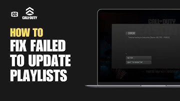 How to Fix COD Failed to Update Playlists Reason Duhok Resort in Warzone 3.0 Mw2 on PC