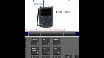 Keysight FieldFox analyzer with frequeny offset measurements