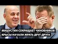 Мишустин сокращает чиновников. КРЫСЫ ПОЖИРАЮТ ДРУГ-ДРУГА