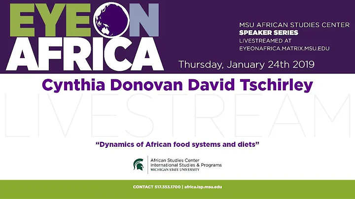 Dynamics of African food systems and diets: Eye on...