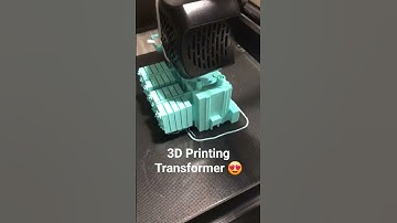 3D Printing Transformer #engineer #electricalengineering #transformers