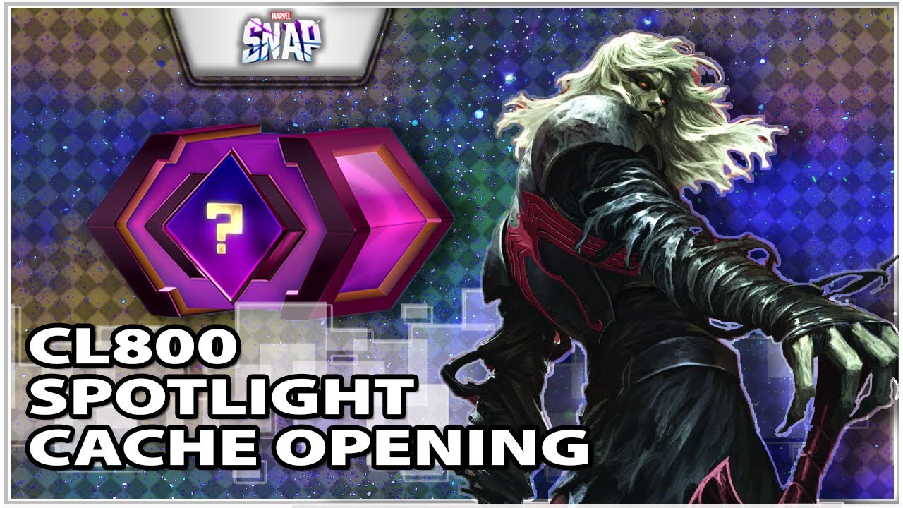 Marvel Snap - Lucky Spotlight Cache Opening