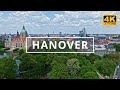 Hanover , Germany 🇩🇪 | 4K Drone Footage (With Subtitles)