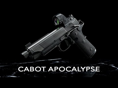 Cabot Guns Apocalypse: A Damascus Steel 1911