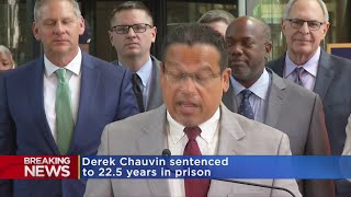 Full Video: AG Keith Ellison Issues Statement After Chauvin Sentencing