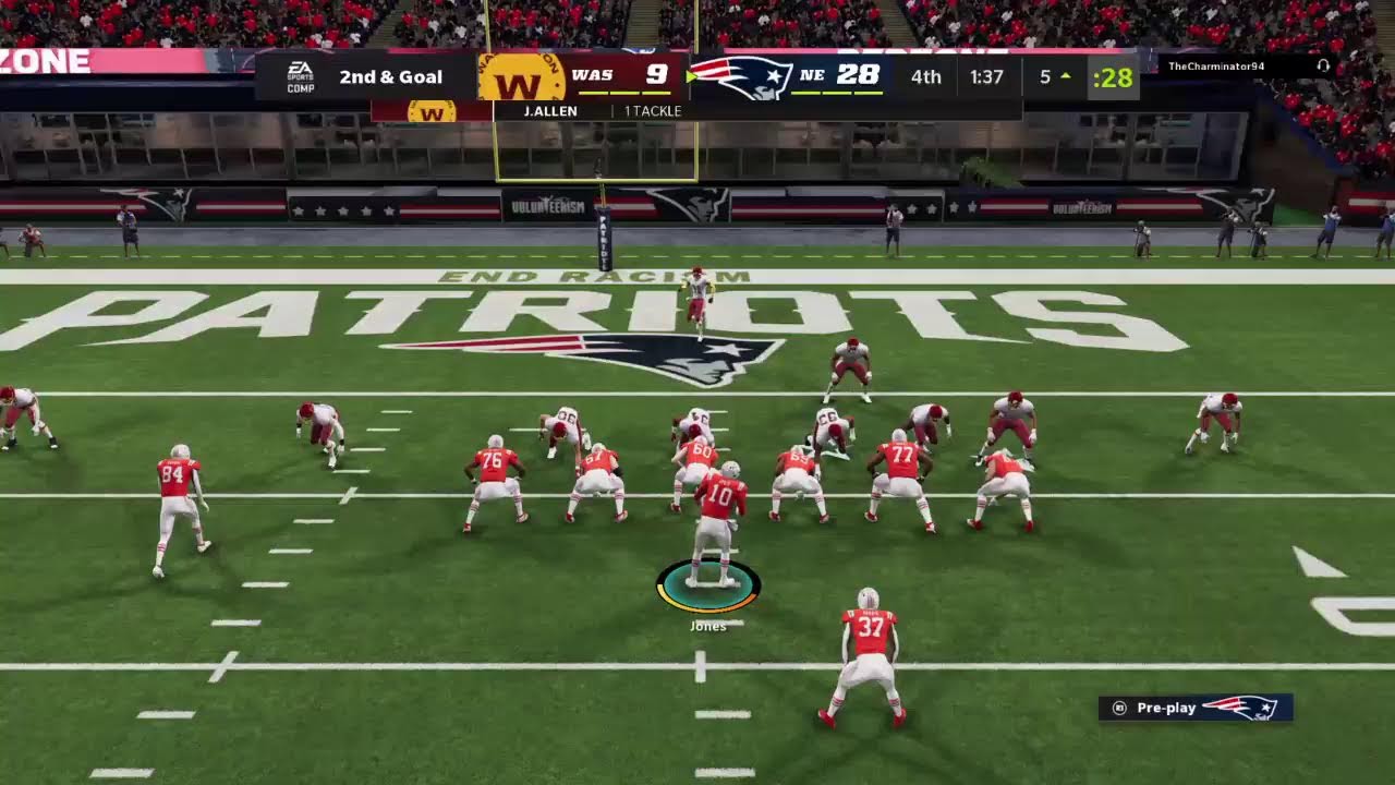 Madden 22 current Gen Gameplay online Head to Head YouTube