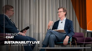 Information Fireside with Jim Andrew at Sustainability Live Climate Week NYC Update