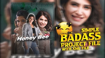 Simple Badass Project File Download With XML Link In Alight Motion Tamil || DK EFX