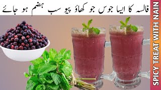 Falsa Ka Sharbat Banane Ka Asli Tarika | Falsa Juice Make At Home By Spicy Treat with NAIN