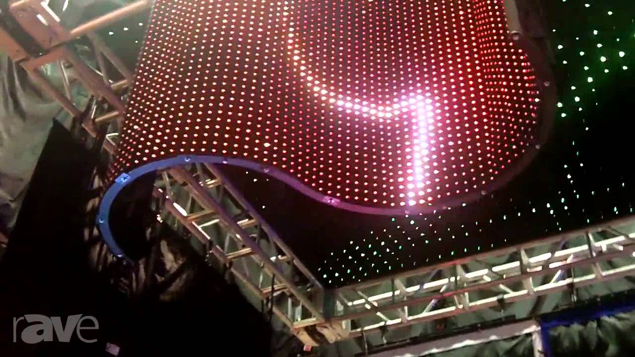 InfoComm 2013: PixelFlex Details its LED Curtain