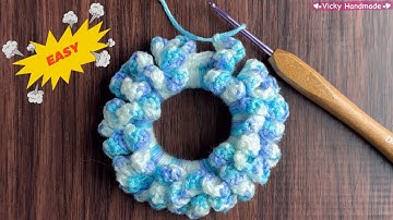 So Easy ‼️ You Won’t Believe It‼️  / How to Crochet Scrunchies