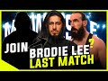 Last Match of  Brodie Lee Life, Fire Super Star Join Retribution