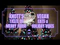 KNOTT&#39;S TASTE OF MERRY FARM VEGAN EATS &amp; HOLIDAY VIBES