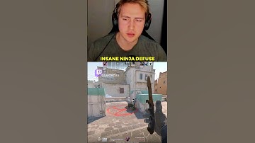 CS2 - Insane Ninja Defuse #cs2 #cs2clips #counterstrike