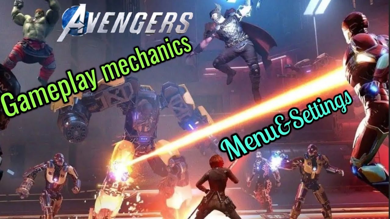 !!!MARVEL AVENGERS BETA GAMEPLAY, SETTINGS LEAKED!! YouTube
