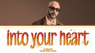 Alexander James (AJ McLean) Into Your Heart (Color Coded Lyrics)