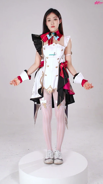 How to wear Escoffier's cosplay costume? #escoffier #genshinimpact #genshinimpactcosplay #fyp