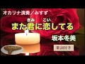 また君に恋してる(オカリナ演奏)／坂本冬美／I’m falling love with you again ／ocarina