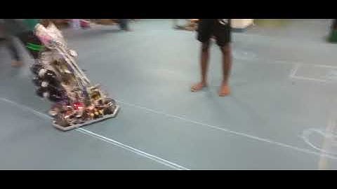 Robocon 2023, (Part 1)Elephant Robot 3 wheel omni drive locomotion tuning, VIT Pune