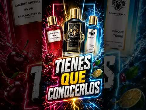 5 Perfumes MANCERA para entrar al NICHO sin hacer el Ridículo...