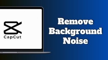 How To Remove Background Noise in CapCut PC