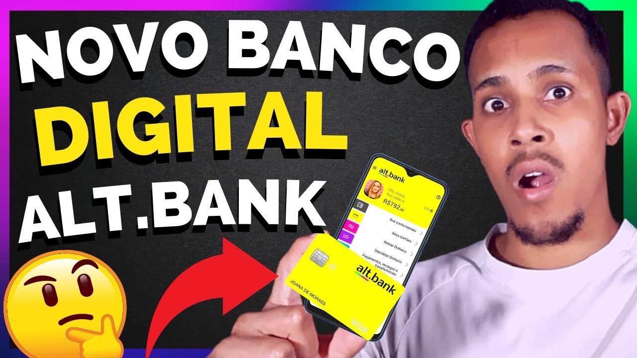 💳NOVO BANCO DIGITAL ALTBANK VALE A PENA? TEM CARTÃO DE CRÉDITO FÁCIL APROVAÇÃO? #23