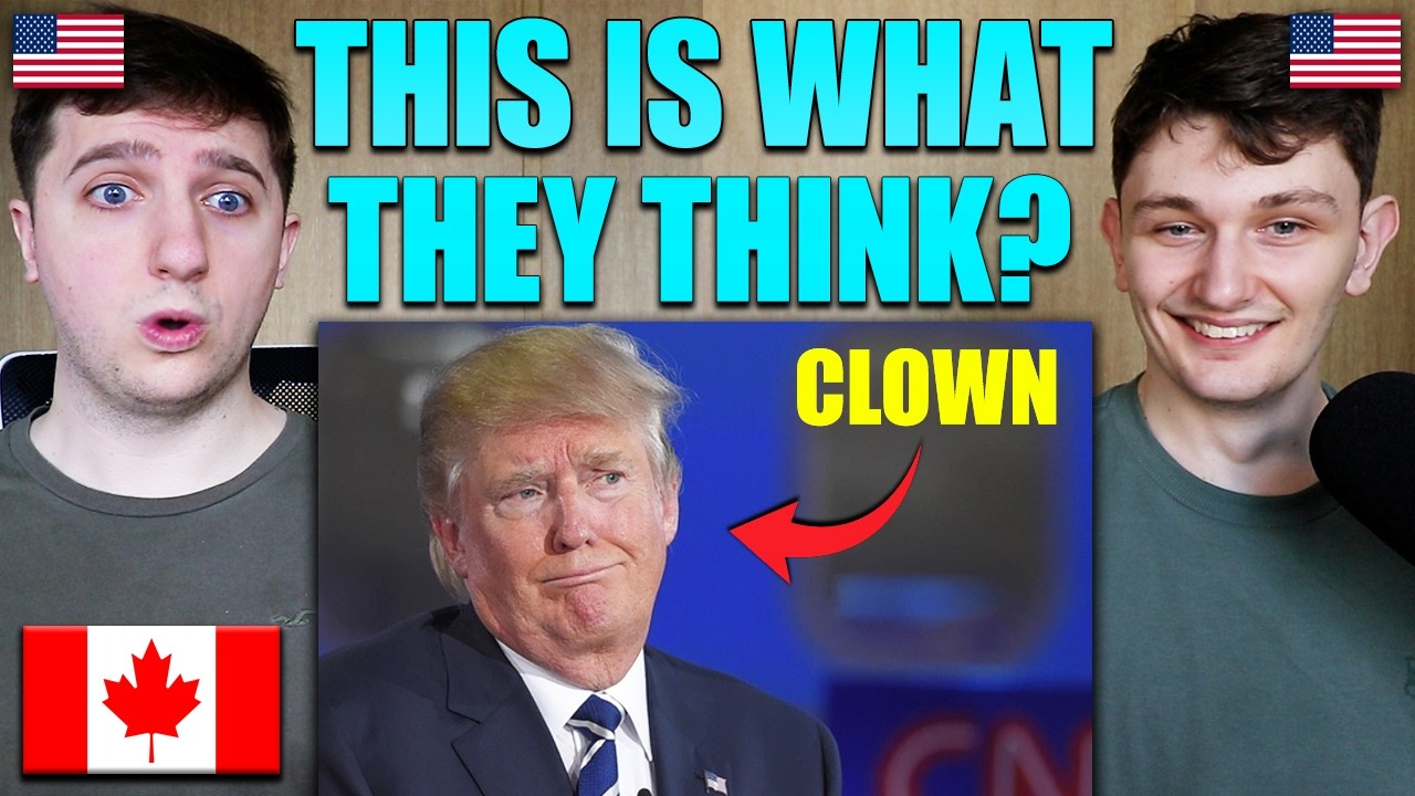Americans React to We Asked 100 Canadians About Trump