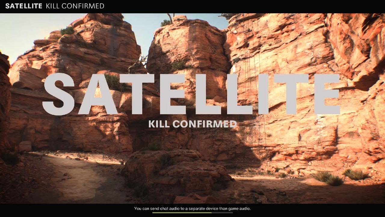 Call of Duty: Black Ops Cold War Multiplayer Bots - Kill Confirmed - Satellite