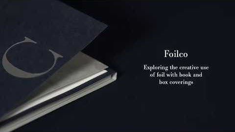 Foilco Abacedarium - Book and Box Foil Collection Video