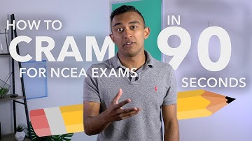 How to CRAM for NCEA Exams in 90 seconds