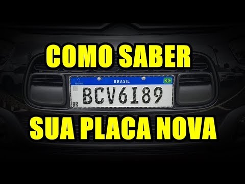 Vídeo: Onde você coloca sua placa de carro?