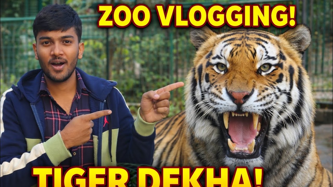 Part 1 of visiting a zoo and full of masti 😊💯 