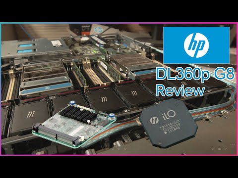 Что внутри HP DL360 G8? Обзор сервера. RAID P420i, IPMI - HP iLO.