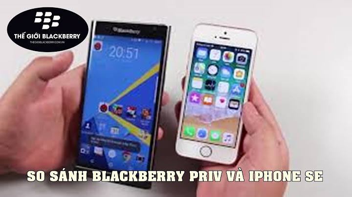 So sánh bảo mật của iphone và blackberry priv năm 2024