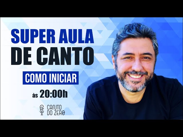 Aula de canto - Aula de canto online - Canto do zero - Rafael Barreiros